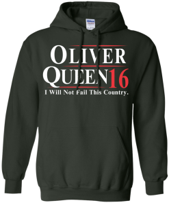 Oliver Queen for president 2016 t shirt & hoodies