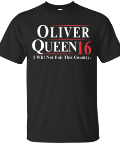 Oliver Queen for president 2016 t shirt & hoodies