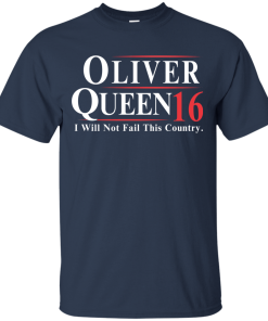 Oliver Queen for president 2016 t shirt & hoodies