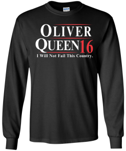 Oliver Queen for president 2016 t shirt & hoodies