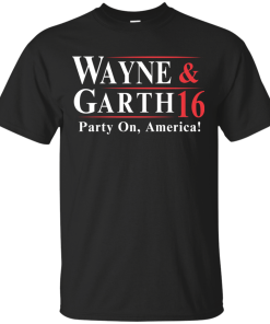 Wayne Garth for president 2016 t shirt & hoodies