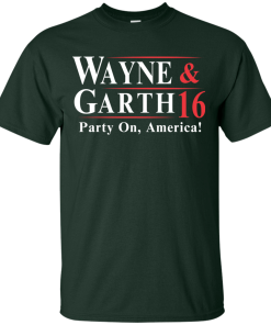 Wayne Garth for president 2016 t shirt & hoodies