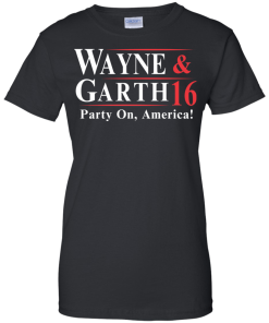 Wayne Garth for president 2016 t shirt & hoodies