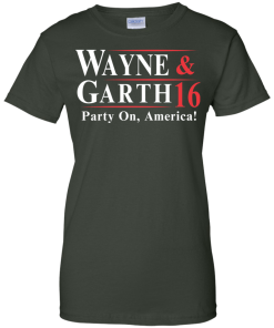 Wayne Garth for president 2016 t shirt & hoodies