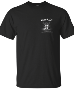 Nurse For Veterans - This nurse support our veterans t-shirt