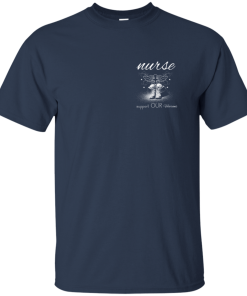Nurse For Veterans - This nurse support our veterans t-shirt