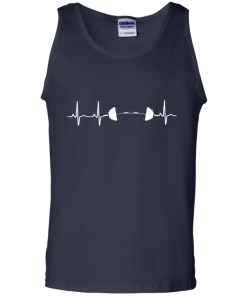 Lifting heart beat t-shirt, tank top - Love fitness tee
