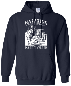 Stranger Things T Shirt Hawkins Middle School Radio Club
