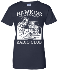 Stranger Things T Shirt Hawkins Middle School Radio Club