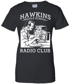 Stranger Things T Shirt Hawkins Middle School Radio Club