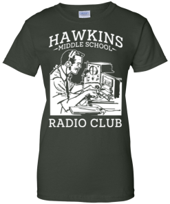Stranger Things T Shirt Hawkins Middle School Radio Club