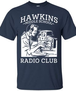 Stranger Things T Shirt Hawkins Middle School Radio Club