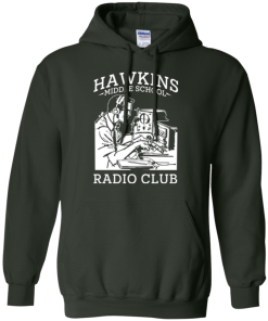 Stranger Things T Shirt Hawkins Middle School Radio Club