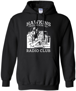 Stranger Things T Shirt Hawkins Middle School Radio Club