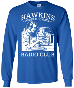 Stranger Things T Shirt Hawkins Middle School Radio Club