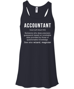 Accountant Meaning T shirt - Accountant Noun Definition tee