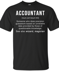 Accountant Meaning T shirt - Accountant Noun Definition tee