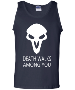 Overwatch OW Reaper Death Walks Among You T shirt