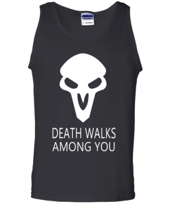 Overwatch OW Reaper Death Walks Among You T shirt