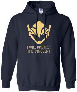 Pharah Overwatch T Shirt Offensive Hero I Will Protect The Innocent