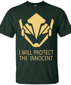 Pharah Overwatch T Shirt Offensive Hero I Will Protect The Innocent