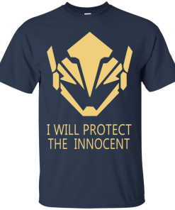 Pharah Overwatch T Shirt Offensive Hero I Will Protect The Innocent