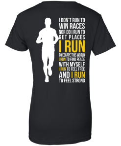 I don't run to win race t shirt, hoodies
