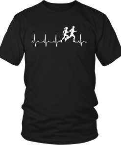 Love running heart beat t-shirt, hoodies, tank top