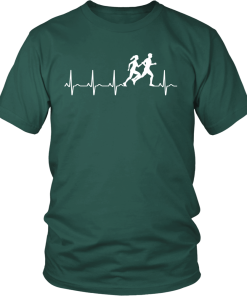 Love running heart beat t-shirt, hoodies, tank top