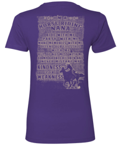Horse Lovers Tee - Horse Riding NANA t-shirt & hoodies