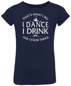 Ballet tshirt for kids: That's what I do, I dance