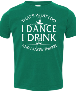 Ballet tshirt for kids: That's what I do, I dance