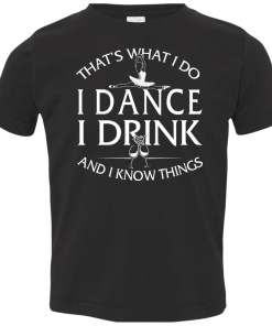 Ballet tshirt for kids: That's what I do, I dance