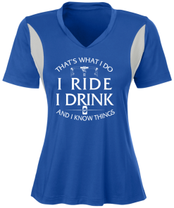 Cycling Jersey: That's what I do, I ride, I drink and I know things