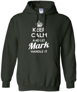 Name shirts: Keep calm and let Mark handle it
