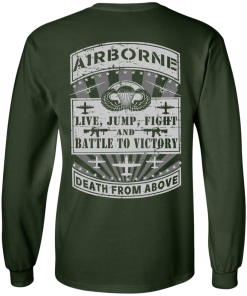 Airborne t-shirt: Death from above
