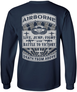 Airborne t-shirt: Death from above