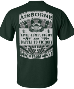 Airborne t-shirt: Death from above
