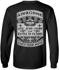 Airborne t-shirt: Death from above