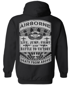 Airborne t-shirt: Death from above