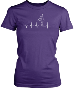 Ballet heart beat t-shirt & Hoodies & Tank Top
