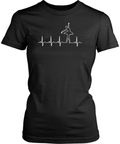 Ballet heart beat t-shirt & Hoodies & Tank Top