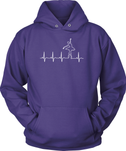 Ballet heart beat t-shirt & Hoodies & Tank Top