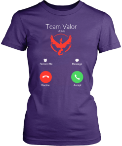 Team Valor is calling and i must go t-shirt & hoodies