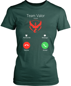 Team Valor is calling and i must go t-shirt & hoodies