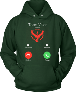 Team Valor is calling and i must go t-shirt & hoodies
