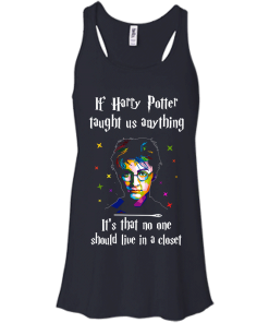 If Harry Potter taught us anything. It's that no one should live in a closet - T shirt