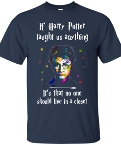 If Harry Potter taught us anything. It's that no one should live in a closet - T shirt