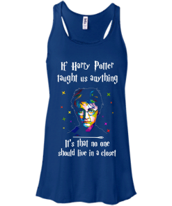 If Harry Potter taught us anything. It's that no one should live in a closet - T shirt