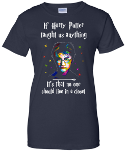 If Harry Potter taught us anything. It's that no one should live in a closet - T shirt